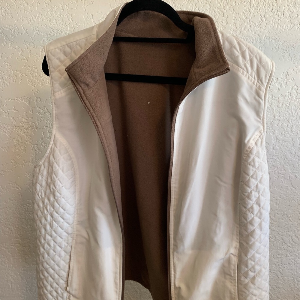 Reversible Nylon & Fleece Vest